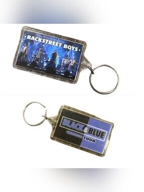 2001 Backstreet Boys (BSB) | Black & Blue World Tour Keychain